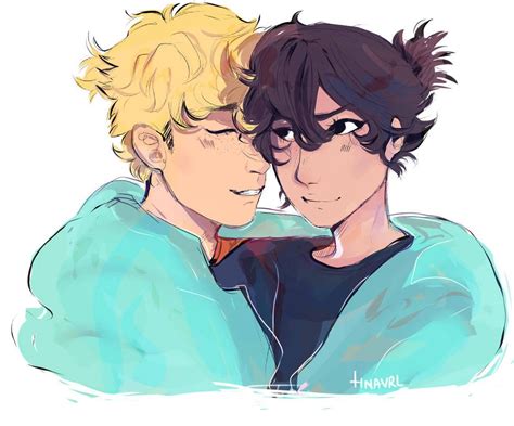 Solangelo by tinavrl | Solangelo, Solangelo art, Percy jackson funny