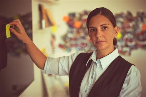 FBI Woman in Office. Paper As a Reminder Reminder Stock Image - Image of inspector, ethnicity ...