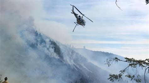 Inmates were evacuated from Larch Corrections Center as the fire ...