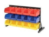 Table Top Storage 15 Bin Rack offer at Stratco