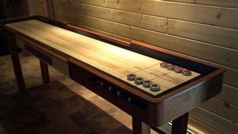 8' Indoor Shuffleboard Game Table Project Building Plans - Etsy