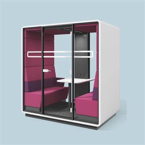 Hush - Acoustic Mobile Meeting Pod - Enclosed |Add Office