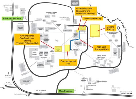 New England College Campus Map - Map