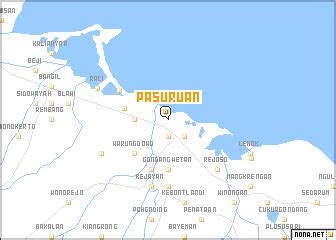 Pasuruan (Indonesia) map - nona.net