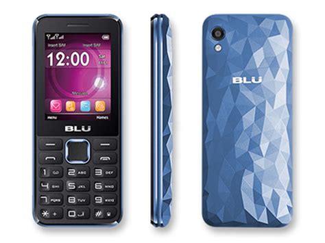 BLU Tank 3 T430 2.4" Cell Phone GSM Unlocked T9 Keyboard Blue - Walmart.com - Walmart.com