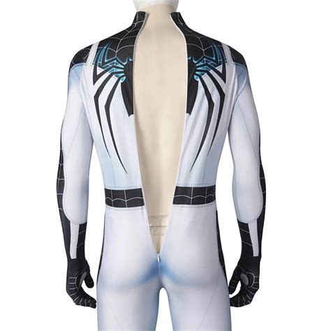 Peter Parker Cosplay Costumes, 3D Negative Suit Zentai Jumpsuit for Men ...