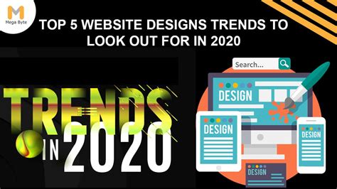 Top 5 Website Designs Trends to look out for in 2020