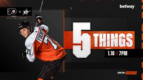 5 Things: Flyers vs. Stars | Philadelphia Flyers