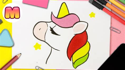 COMO DIBUJAR UN UNICORNIO KAWAII FACIL PASO A PASO – Como dibujar un unicornio bebe - YouTube