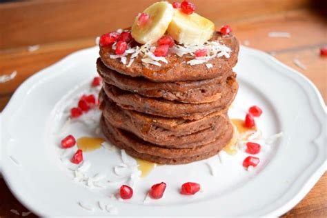 Chocolate Banana Pancakes | Earth Powered Family