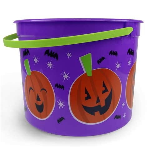 5QT Halloween Bucket, Pumpkin - Walmart.com - Walmart.com