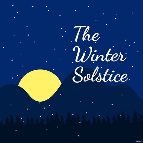 Free Winter Solstice Illustration - Download in Illustrator, PSD, EPS ...