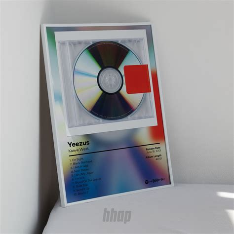 Kanye West Yeezus Album Cover Print Custom Album Cover - Etsy