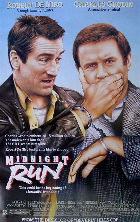 Midnight Run (1988) | Run film, Good movies, Movie posters