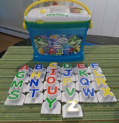 LeapFrog Letter Factory Phonics Learning Frog Number Alphabet Singing ...