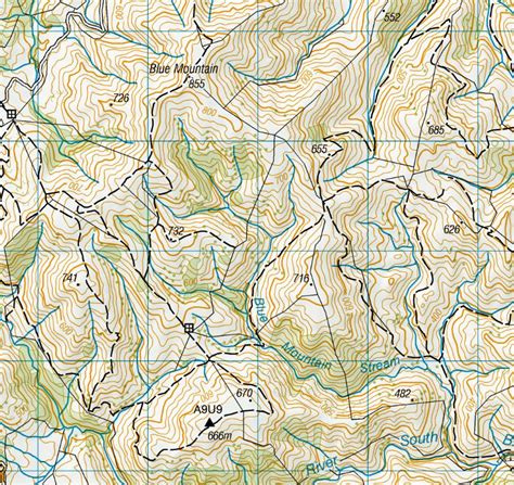 New Zealand Topographic Map - Geographica