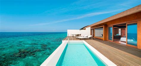 The westin maldives overwater villa with pool - Maldives Water Villas