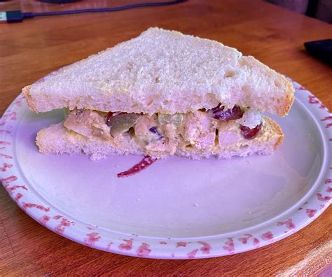 Curried Chicken Salad Sandwich on Spatz’s Bread