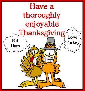 Garfield Thanksgiving