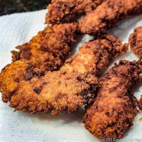 Extra Crispy Chicken Tenders - 101 Cooking For Two