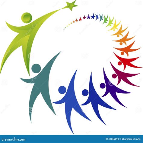 Teamwork Logo Stock Vector - Image: 42666693