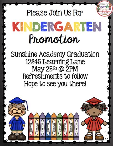 Preschool Graduation Invitations Free Printable - FREE PRINTABLE TEMPLATES