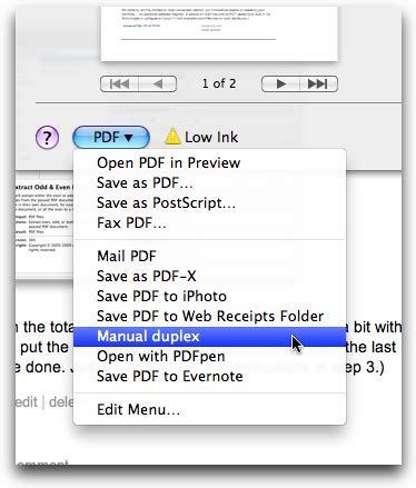 macos - Manual Duplex printing for Mac (and/or Linux) - Super User