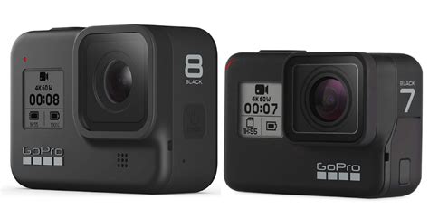 GoPro HERO8 vs 7 Black (2021): Is It Worth Upgrading to the New HERO8 Black? - Compare Before Buying