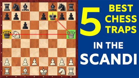 Top 5 Chess Opening Traps in the Scandinavian Defense - Remote Chess Academy