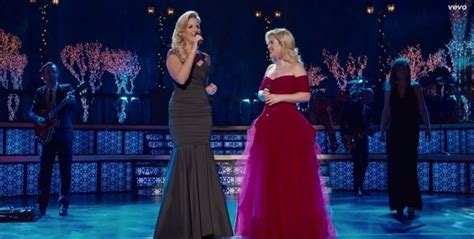 Kelly Clarkson Silent Night - Featuring Trisha Yearwood & mystery guest!