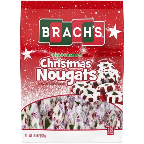 Brach's Peppermint Christmas Nougats Holiday Candy, 11.5oz – BrickSeek