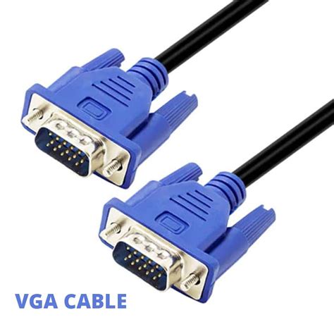 1080P VGA Cable Gold-plated Connector 1.5m VGA to VGA Cable for computer projector monitor ...