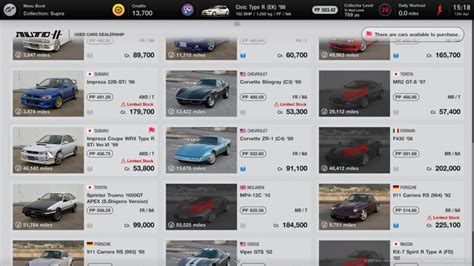 Every car in Gran Turismo 7’s Used Cars dealership and how to purchase them | Traxion