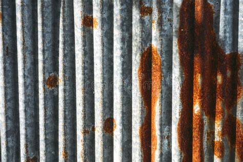 Grungy Metal Texture, Surface of Aged Rusty Iron Fence. Texture Stock ...