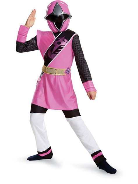 Girl's Deluxe Power Rangers Ninja Steel Ninja Steel Pink Ranger