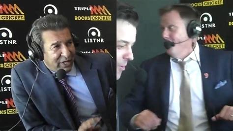 Wasim Akram's Wit Turns The Commentary Box Into A Comedy Show As Aussie ...