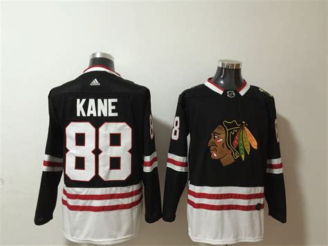 Men's Chicago Blackhawks #88 Patrick Kane NEW Red Fashion Adidas ...