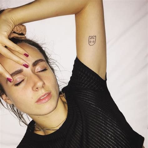 MØ Ghost, Pacman Bicep Tattoo | Steal Her Style