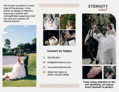 Wedding Planners Brochure Template | MyCreativeShop