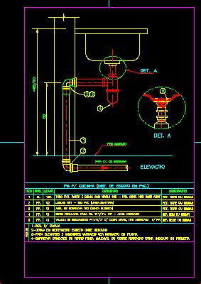 Kitchen Wash Basin DWG Section for AutoCAD • Designs CAD