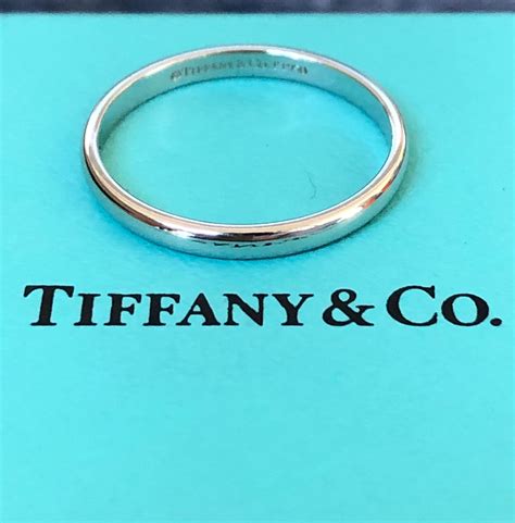 Tiffany & Co. Classic Platinum Wedding Band 2mm – Catherine Trenton ...