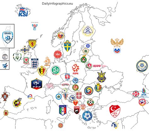 Crests of European Football Associations [UEFA Only] : r/europe