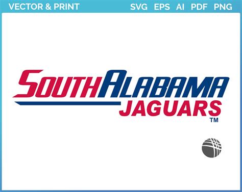 South Alabama Jaguars - Wordmark Logo (2008) - College Sports Vector SVG Logo in 5 formats