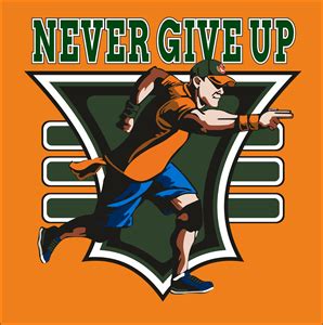 Never Give Up Logo PNG Vector (CDR) Free Download