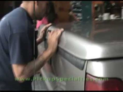 HowTo-Install Fiberglass Tonneau Cover- PickupSpecialties - YouTube