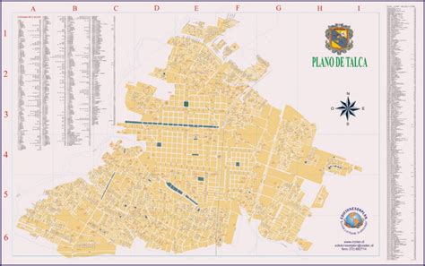 Talca Map - Talca Chile • mappery