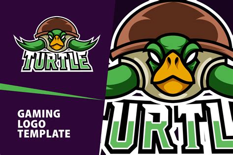 Turtle Mascot Gaming Logo Design Graphic by sixtwenty studio · Creative ...