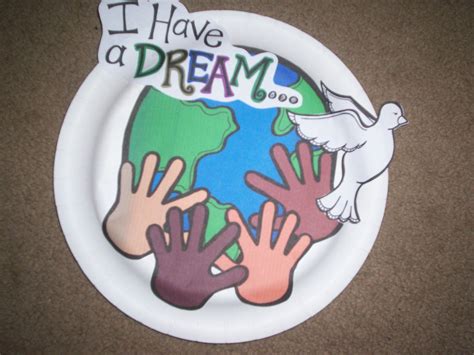 Craft for Martin Luther King, Jr Birthday. Included in my January … | Martin luther king jr ...