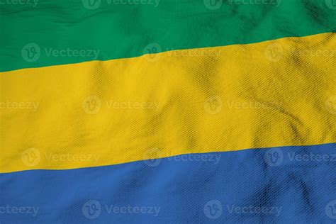 Gabonese flag in 3D rendering 15468733 Stock Photo at Vecteezy