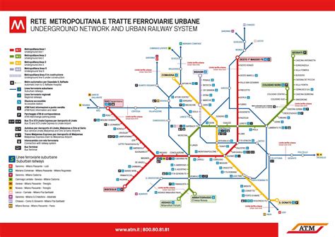 Milan Metro Map | Milano, Mappa, Città